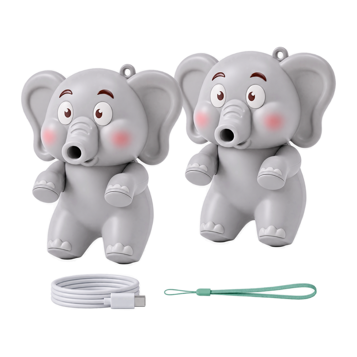 Elefante Sopla-Enfría Comidas y Bebidas